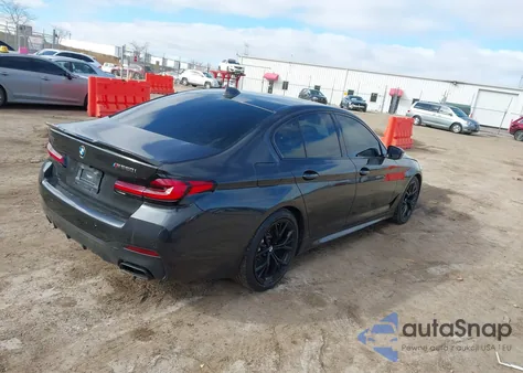 2021 BMW M550I xDrive from USA, damaged, VIN WBA13BK04MCH49294